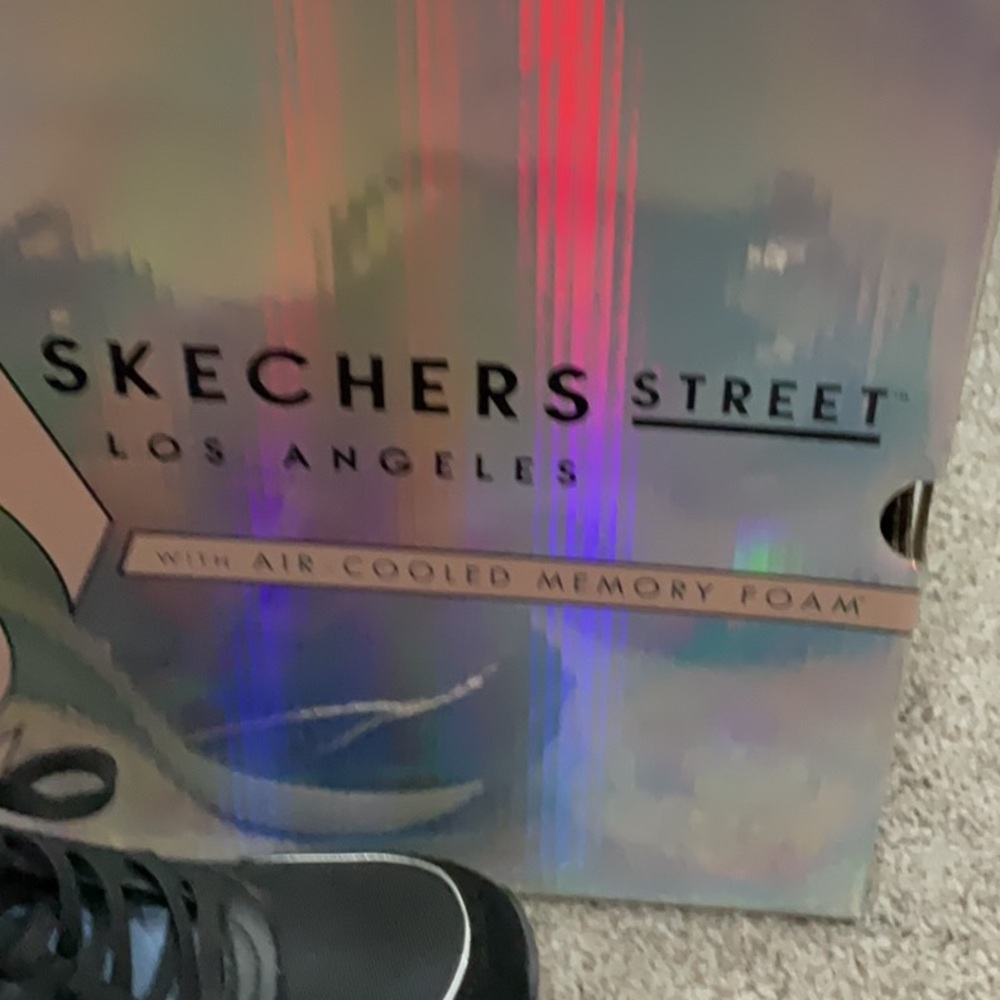 Skechers wedge tennis shoes. - Picture 3 of 8
